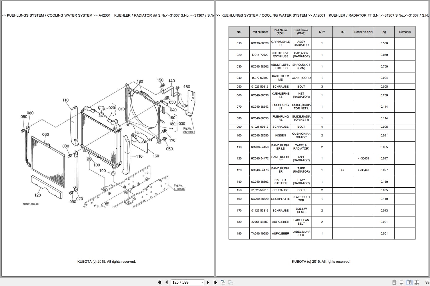 Kubota Tractor B2530D Parts Catalog EN DE (3)