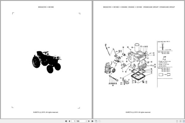 Kubota Tractor B5100E Parts Catalog EN DE (1) Kubota Tractor B5100E Parts Catalog EN DE (1)