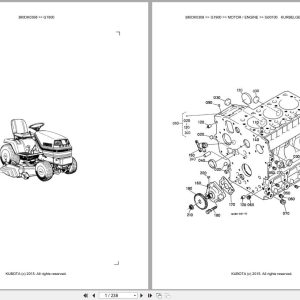 Kubota Tractor G1900 Parts Catalog EN DE (1)
