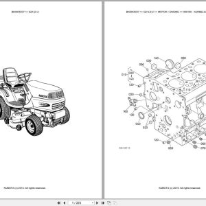 Kubota Tractor G21LD 2 Parts Catalog EN DE (1)