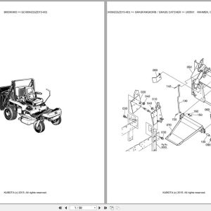 Kubota Tractor GC400HZ GZD15 HD Parts Catalog EN DE (1)