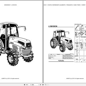 Kubota Tractor L1501DCN Parts Catalog EN DE (1)