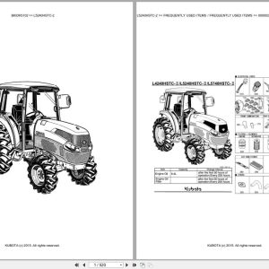 Kubota Tractor L5240HSTC 2 Parts Catalog EN DE (1)
