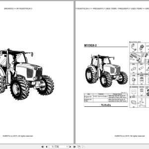 Kubota Tractor M115GXDTSC24 3 Spare Parts Catalog EN TR (1)