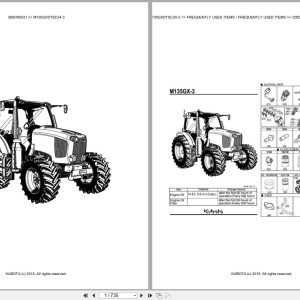 Kubota Tractor M135GXDTSC24 3 Spare Parts Catalog EN TR (1)