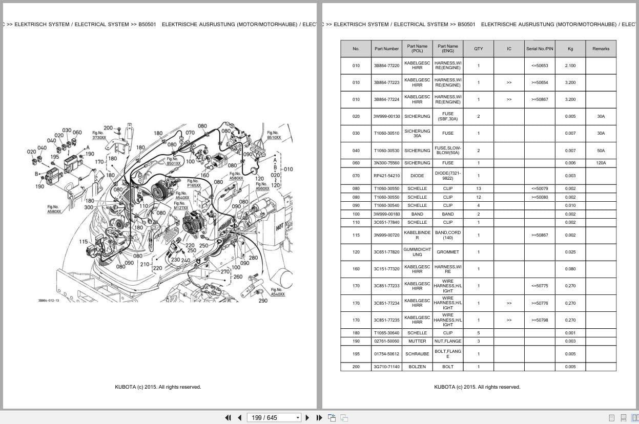 Kubota Tractor M5071NC EC Parts Catalog EN DE (3)
