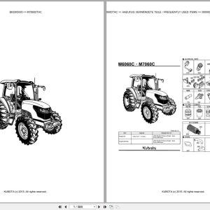 Kubota Tractor M7060DTHC Parts Catalog EN DE (1)