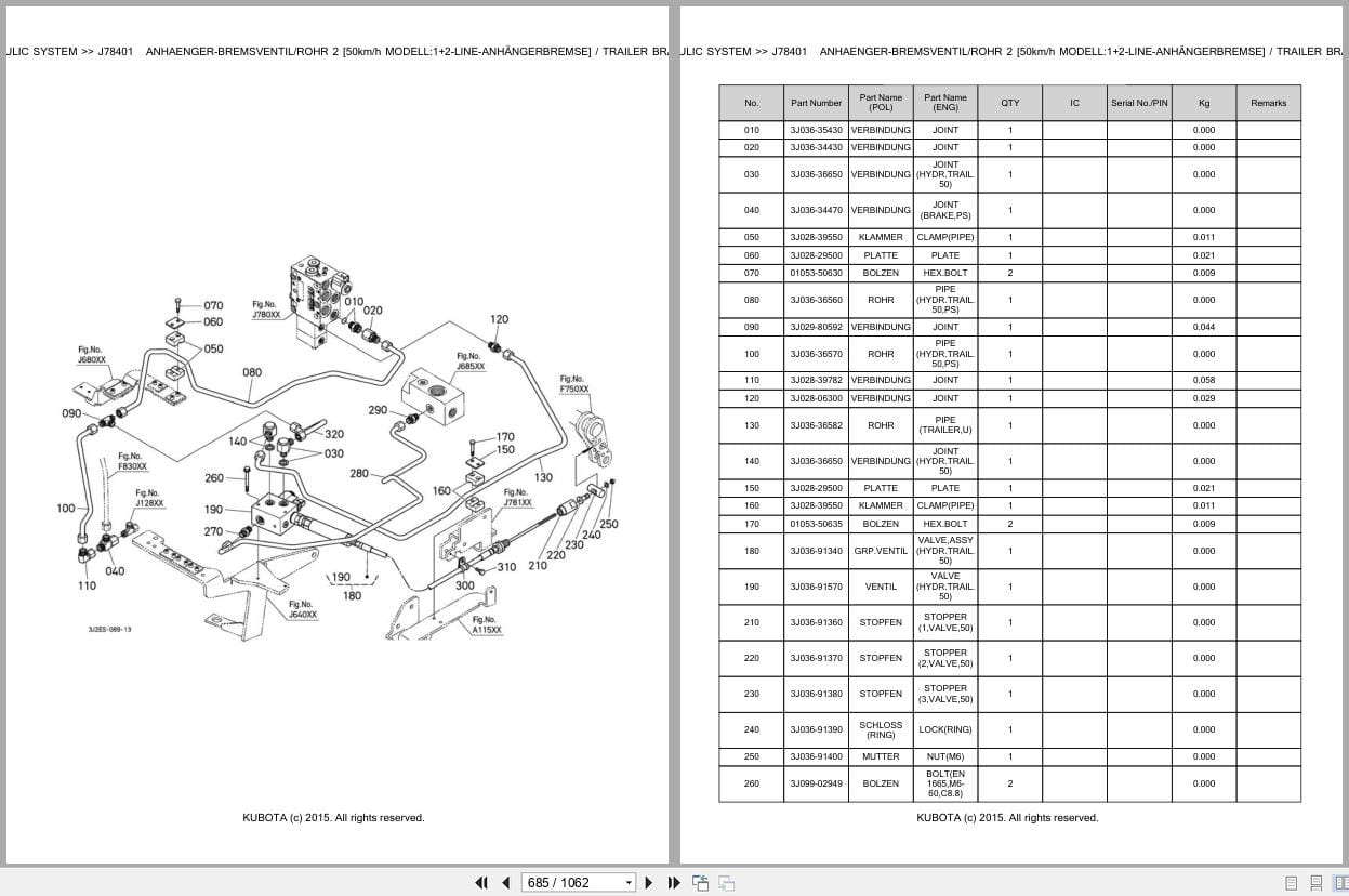 Kubota Tractor M7173S Parts Catalog EN DE (3)