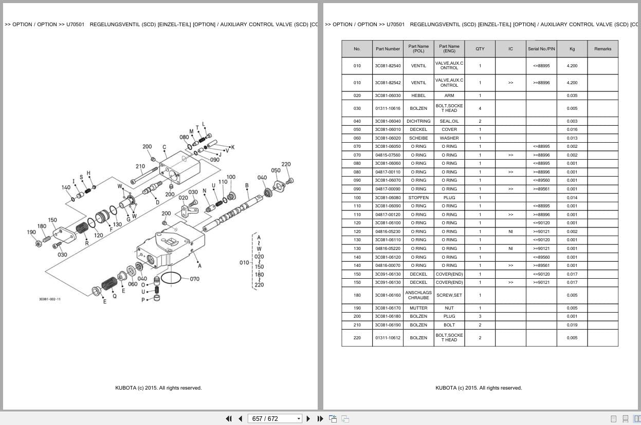 Kubota Tractor M9540DTHL Parts Catalog EN DE (3)