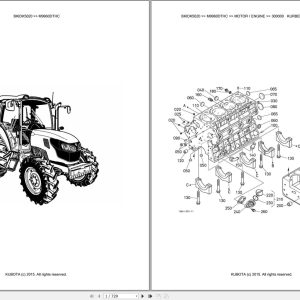 Kubota Tractor M9960DTHC Parts Catalog EN DE (1)