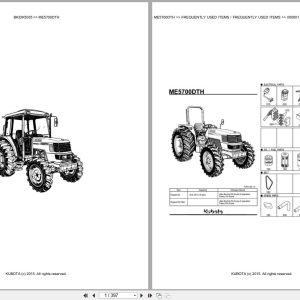 Kubota Tractor ME5700DTH Spare Parts Catalog EN TR (1)