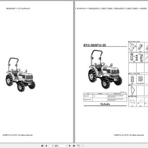Kubota Tractor ST Alpha Parts Catalog EN DE (1)