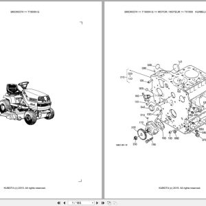 Kubota Tractor T1600H G Parts Catalog EN DE (1)