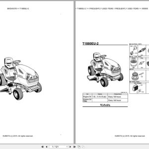 Kubota Tractor T1880EU 2 Parts Catalog EN DE (1)