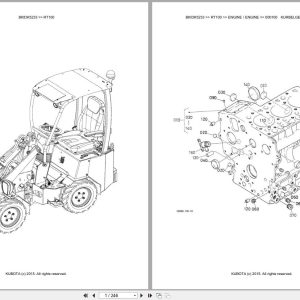 Kubota Wheel Loader RT100 Parts Catalog EN DE (1)