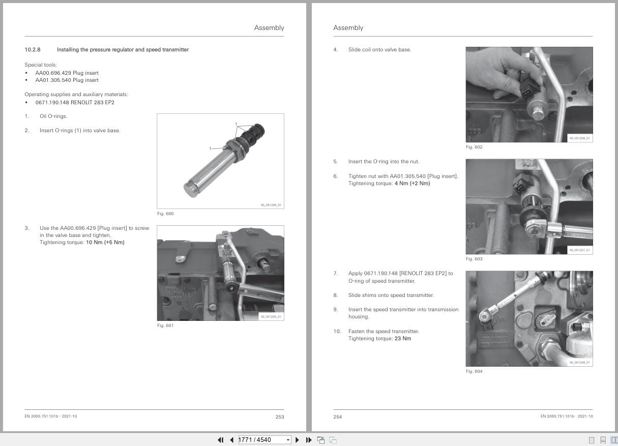 Landini Tractor 7 Series Robo Six Active RPE8 Service Manual 6708032A1 2022 (2)