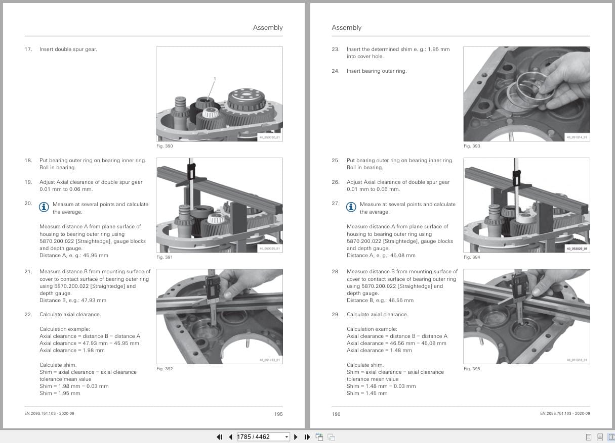 Landini Tractor 7 Series V Shift SWB RPD8 Service Manual 6720654A2 2022 (2)