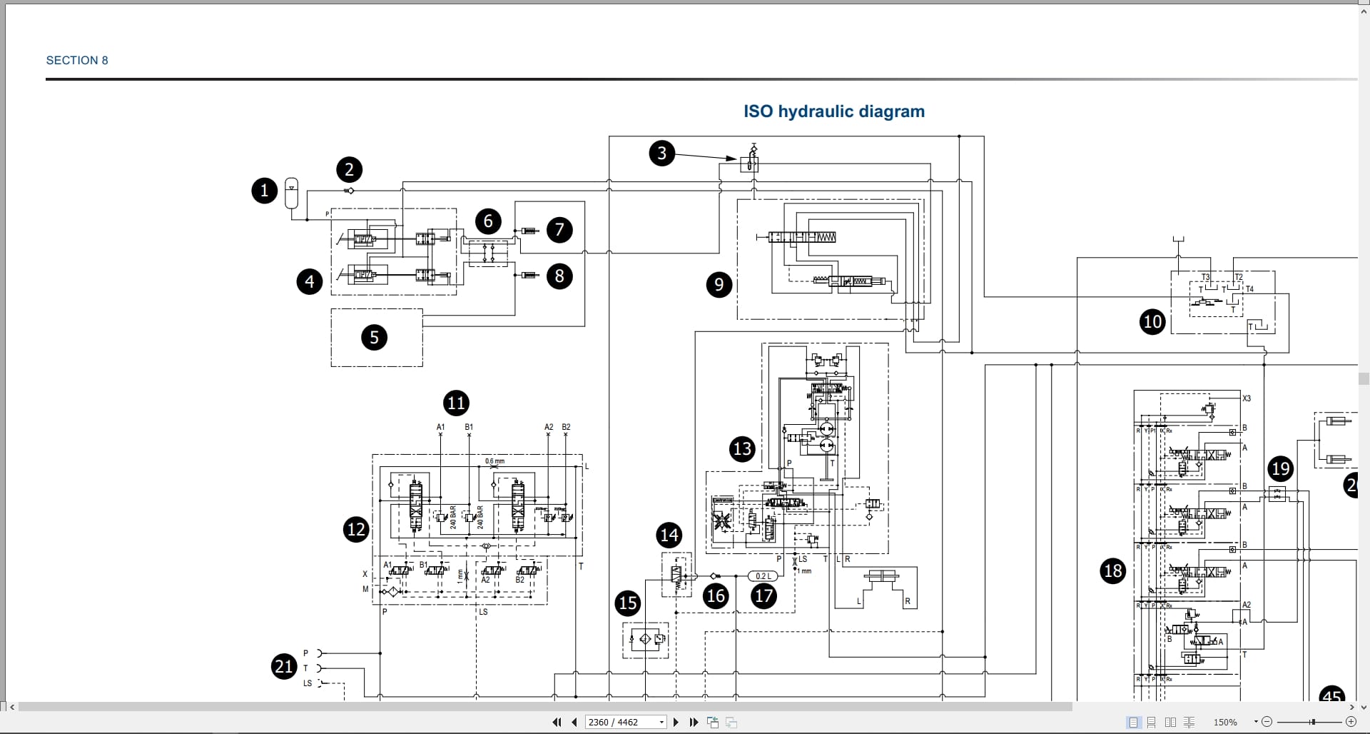 Landini Tractor 7 Series V Shift SWB RPD8 Service Manual 6720654A2 2022 (4)
