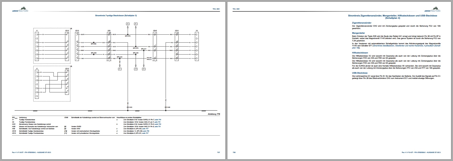 Landini Tractor Rex 4 V F S GT Workshop Manual 6705550A2 2023 DE (3)