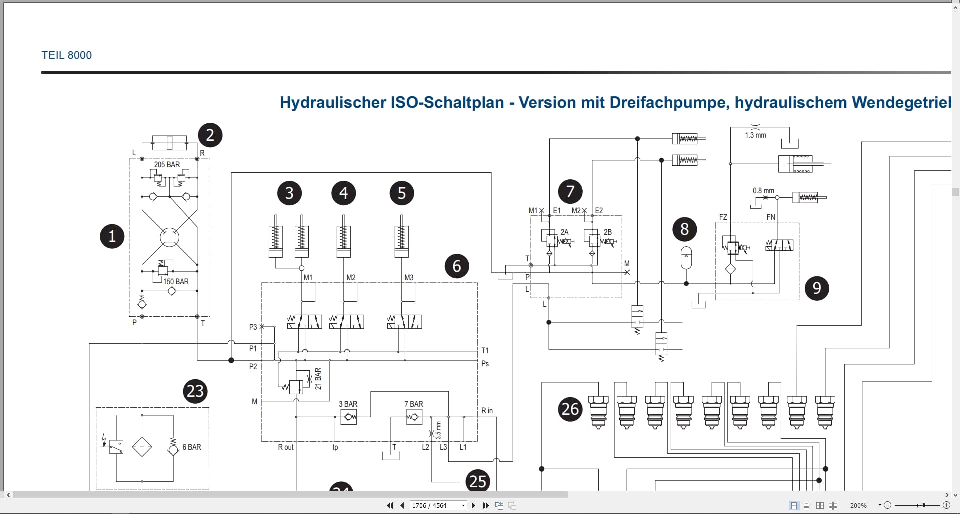 Landini Tractor Rex 4 V F S GT Workshop Manual 6705550A2 2023 DE (4)