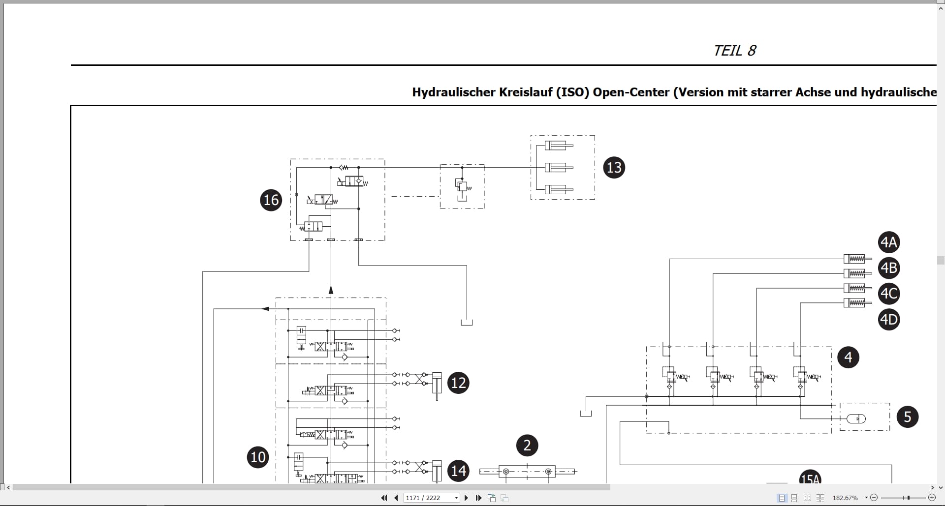 Landini Tractor Series 6C 6 120C 6 130C 6 140C Workshop Manual 6603620A1 2015 DE (4)