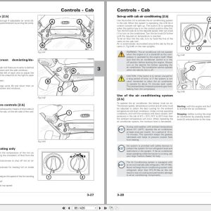 Landini Tractor Series 6H 6 125H 6 135H RS2C Operators Manual 6708732A2 2022 (2)