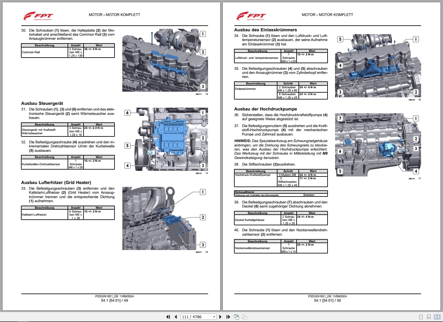 Landini Tractor Series 7 V Shift Workshop Manual 6735464A1 2023 DE (2)