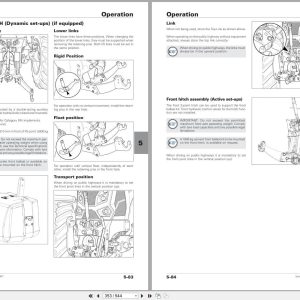Landini Tractor Series 8 270 8 310 V Shift RPF2 Operators Manual 6723896A4 2024 (2)