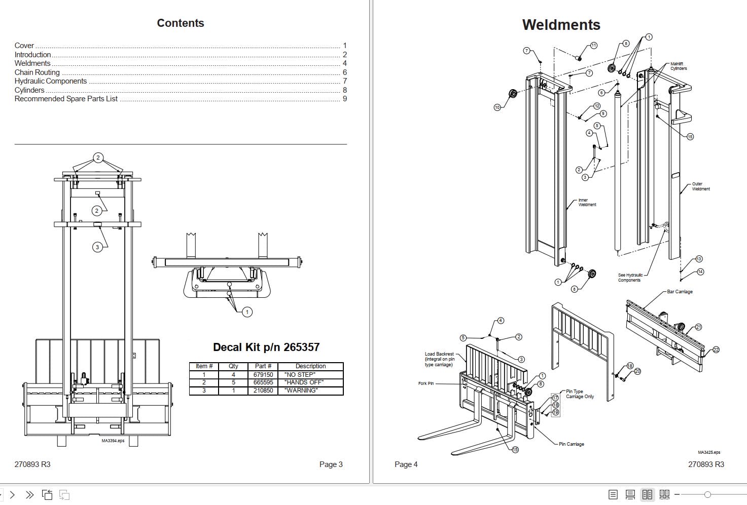 Lift Tek 100RT MS Two Stage Clear View Part Manual 270893R3 (2)