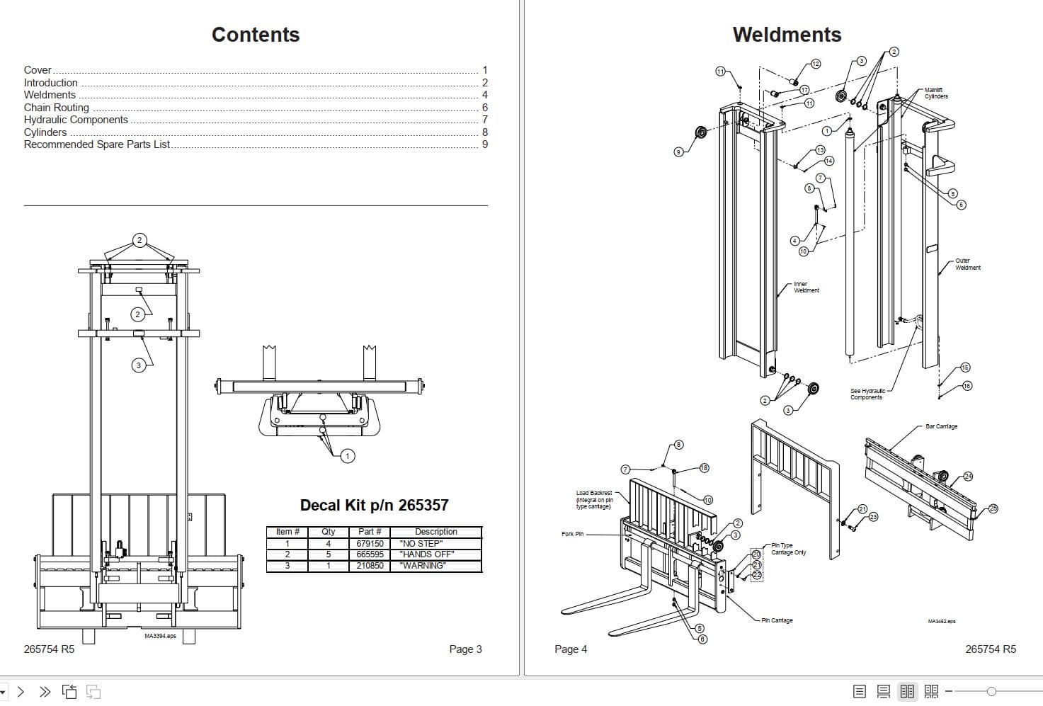 Lift Tek 60RT MS Two Stage Clear View Part Manual 265754R5 (2)