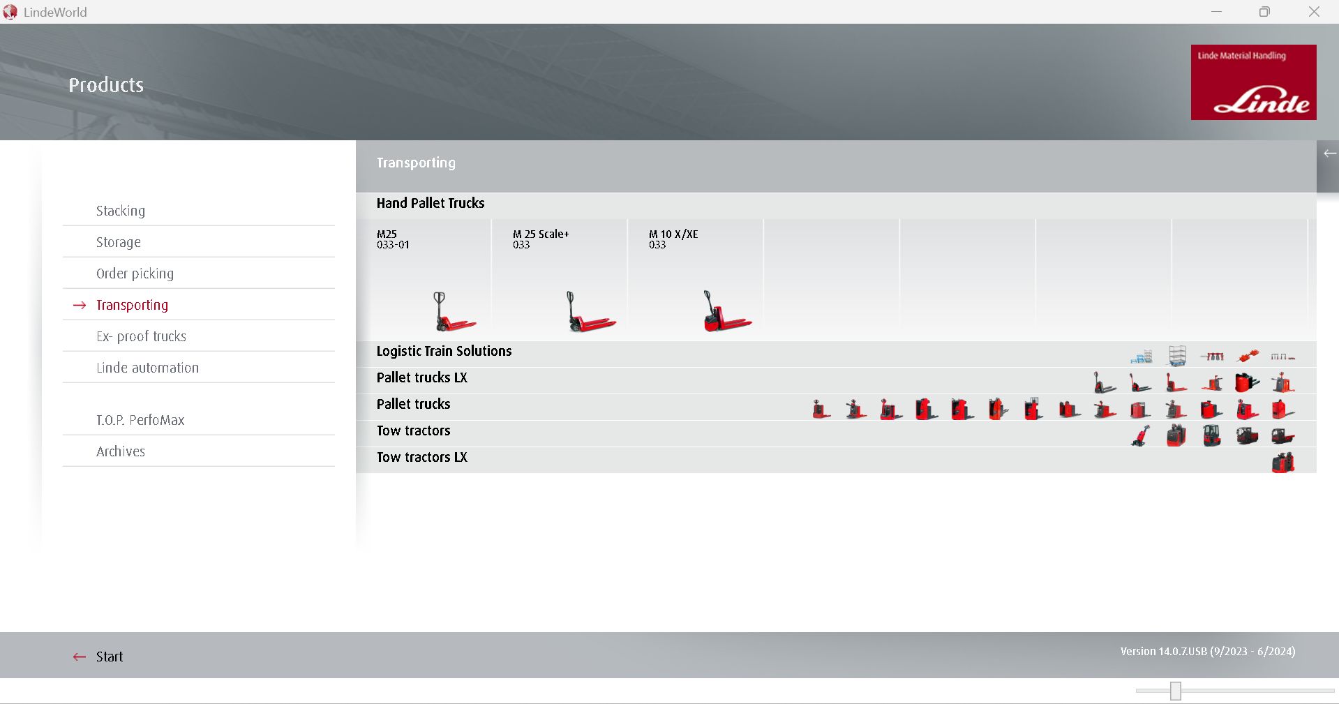 LindeWorld 14.0.7 2023 2024 Information Product 5