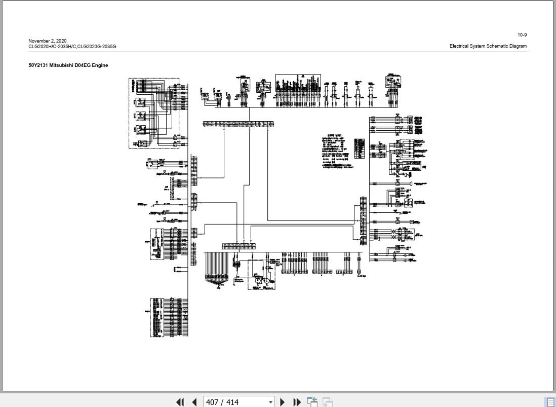 Liugong Forklift Truck CLG2020H to CLG2035G Service Manual 202011005 2020 (3)