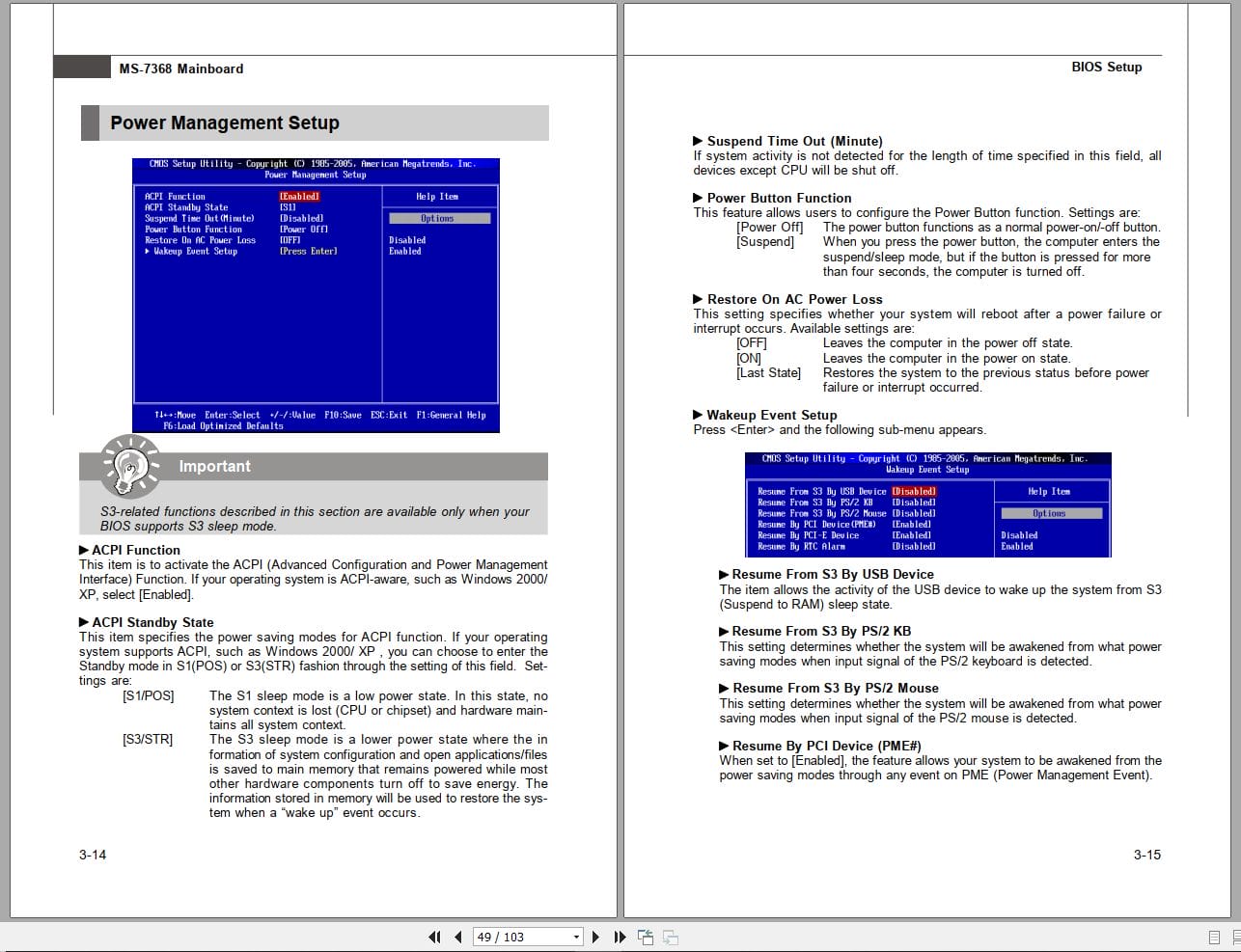 MSI Mainboard K9AG Neo2 Digital MS 7368 Operators Manual G52 73681X1 (3)