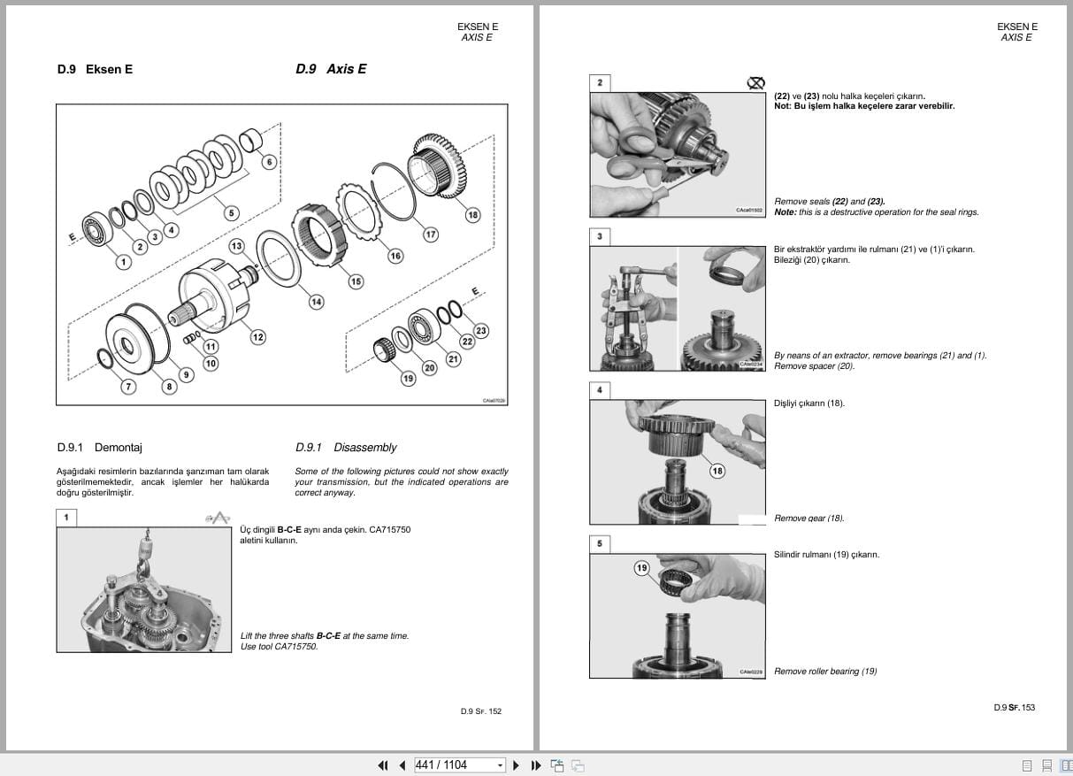 MST Backhoe Loader M542 M544 Service Manual (2)