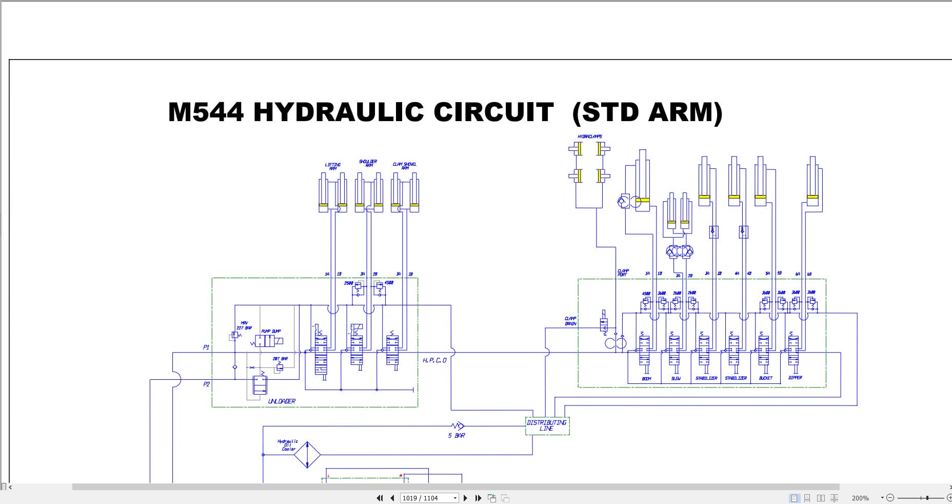 MST Backhoe Loader M542 M544 Service Manual (4)