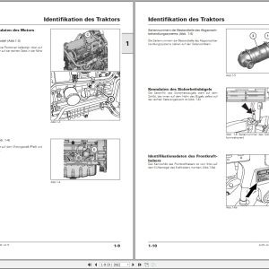 McCormick Tractor X4.55 X4.60 X4.70 Operating Maintenance Manual 6627335A2 DE (2)