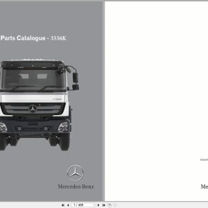 Mercedes Benz Truck Axor 3336K Parts Catalog 2023 (1)