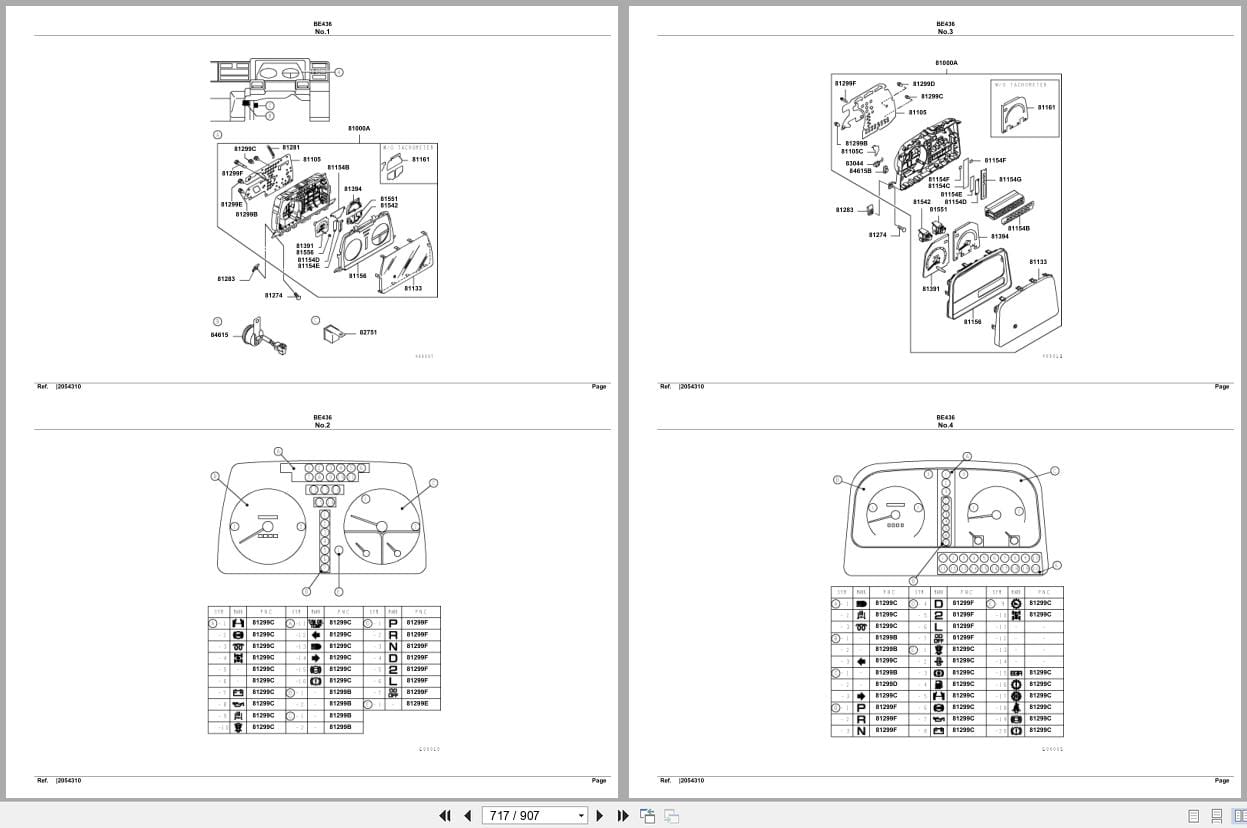 Mitsubishi Fuso Bus BE436 Spare Parts Catalog (2)
