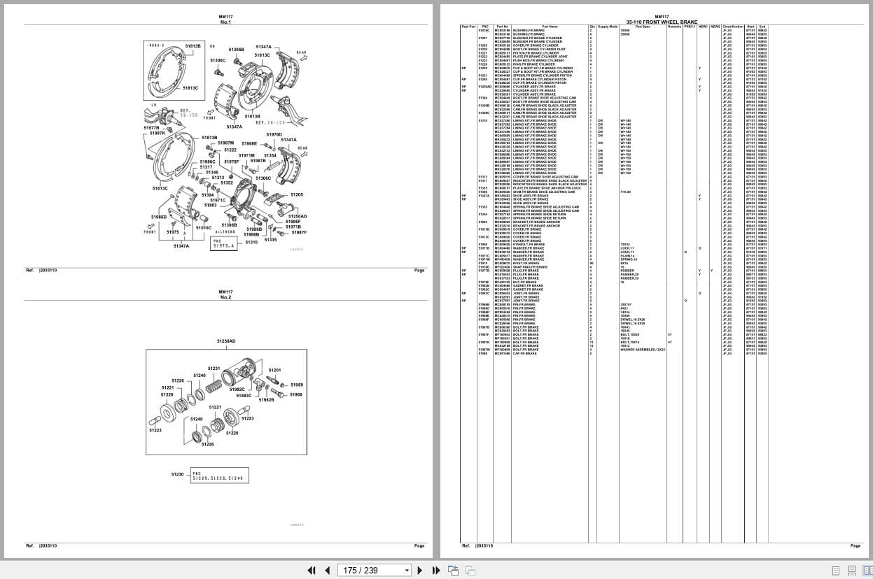 Mitsubishi Fuso Bus MM117 Spare Parts Catalog (2)
