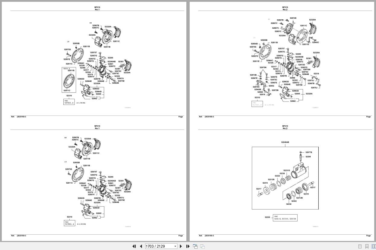Mitsubishi Fuso Bus MP218 Spare Parts Catalog (2)