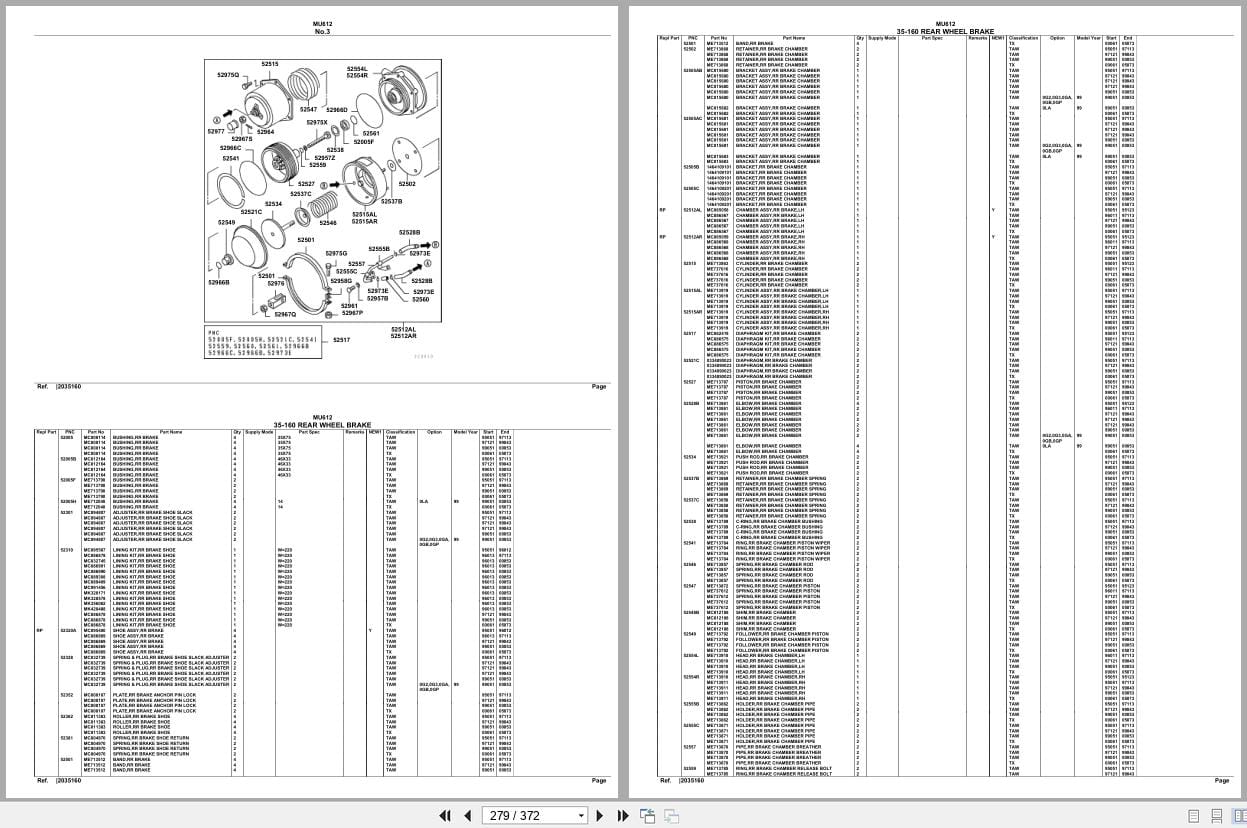 Mitsubishi Fuso Bus MU612 Spare Parts Catalog (2)