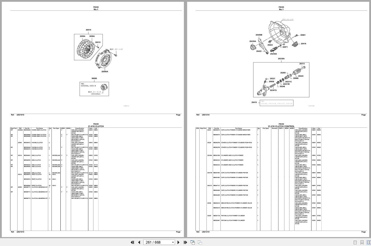 Mitsubishi Fuso Truck FB300 Spare Parts Catalog (2)