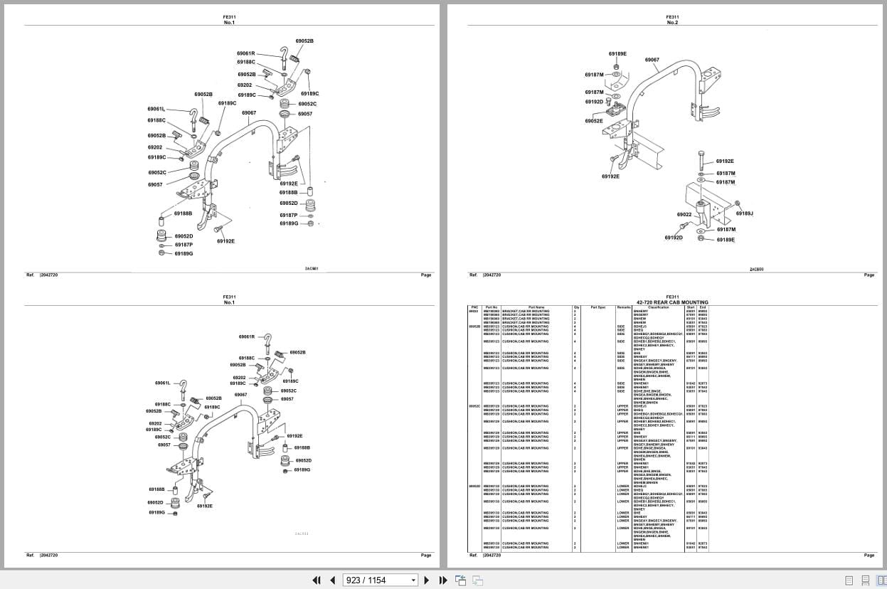 Mitsubishi Fuso Truck FE311 Spare Parts Catalog (2)