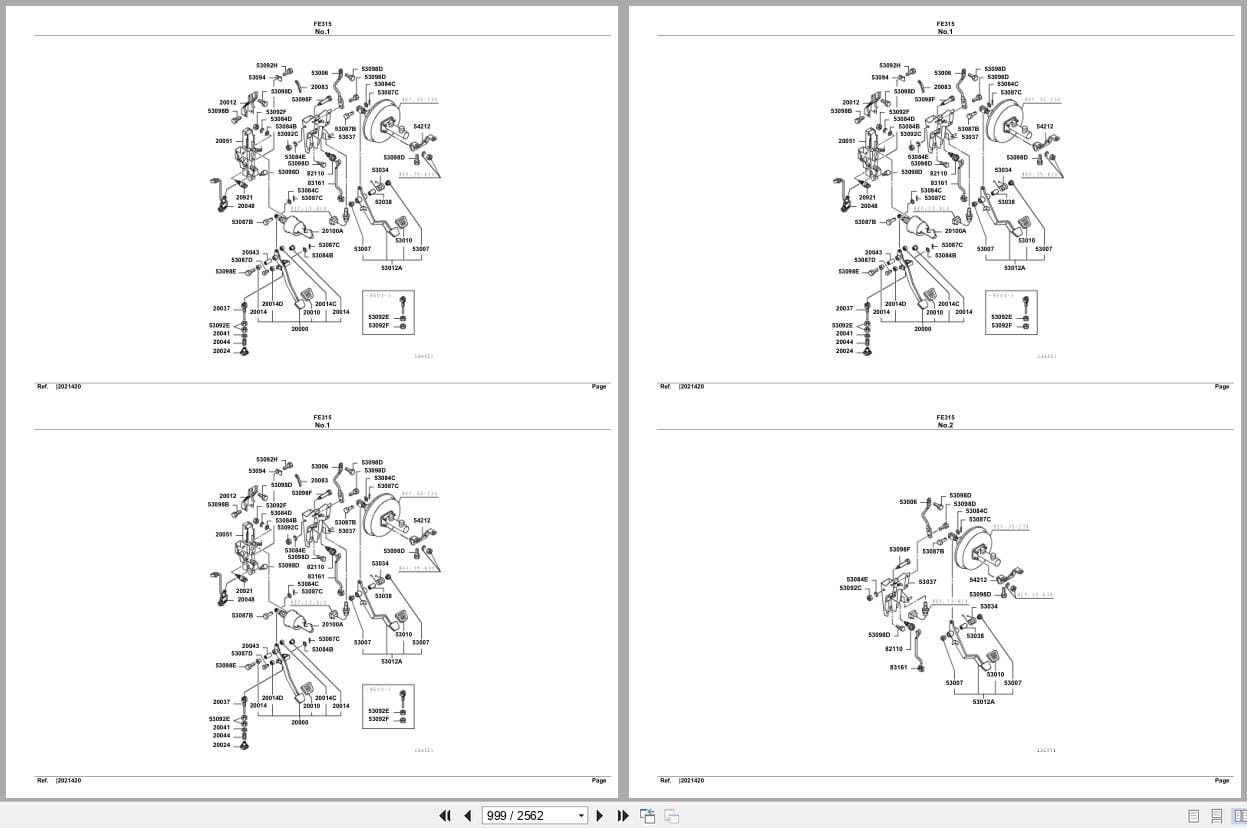 Mitsubishi Fuso Truck FE315 Spare Parts Catalog (2)