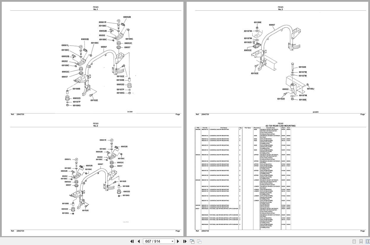 Mitsubishi Fuso Truck FE325 Spare Parts Catalog (2)