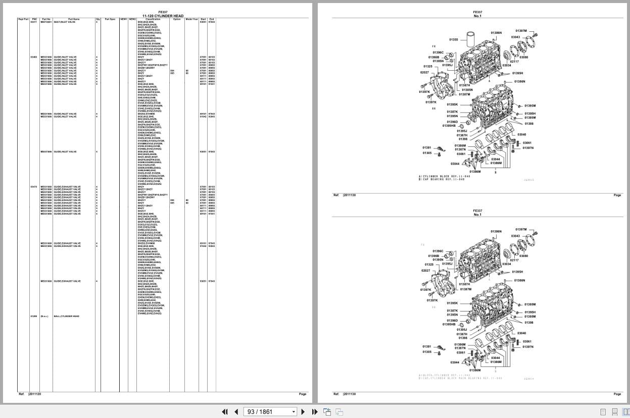 Mitsubishi Fuso Truck FE337 Spare Parts Catalog (2)