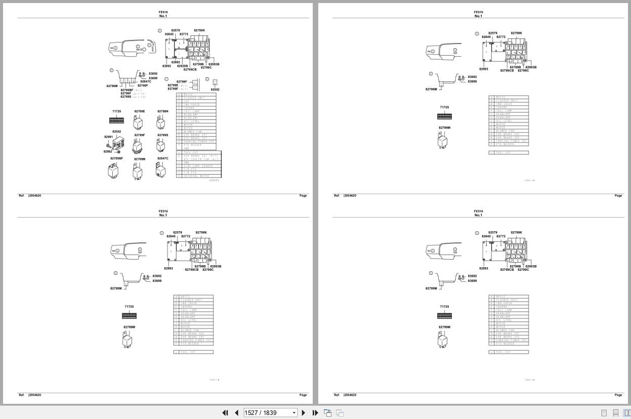 Mitsubishi Fuso Truck FE516 Spare Parts Catalog (2)