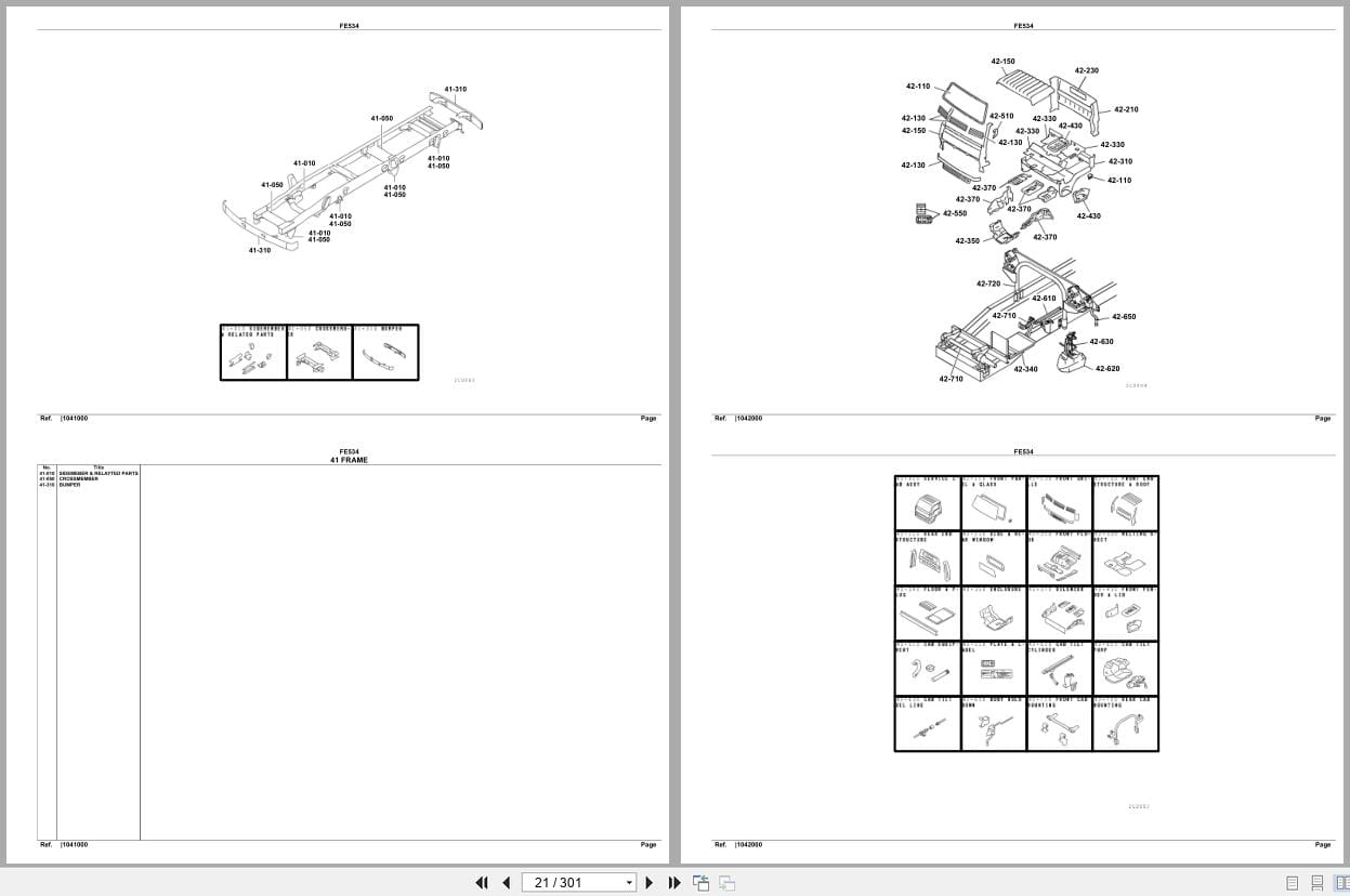Mitsubishi Fuso Truck FE534 Euro Spare Parts Catalog (2)