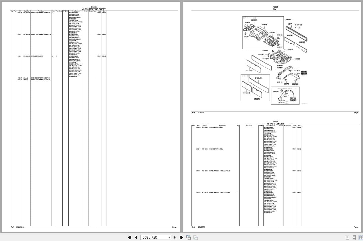 Mitsubishi Fuso Truck FE562 Spare Parts Catalog (2)