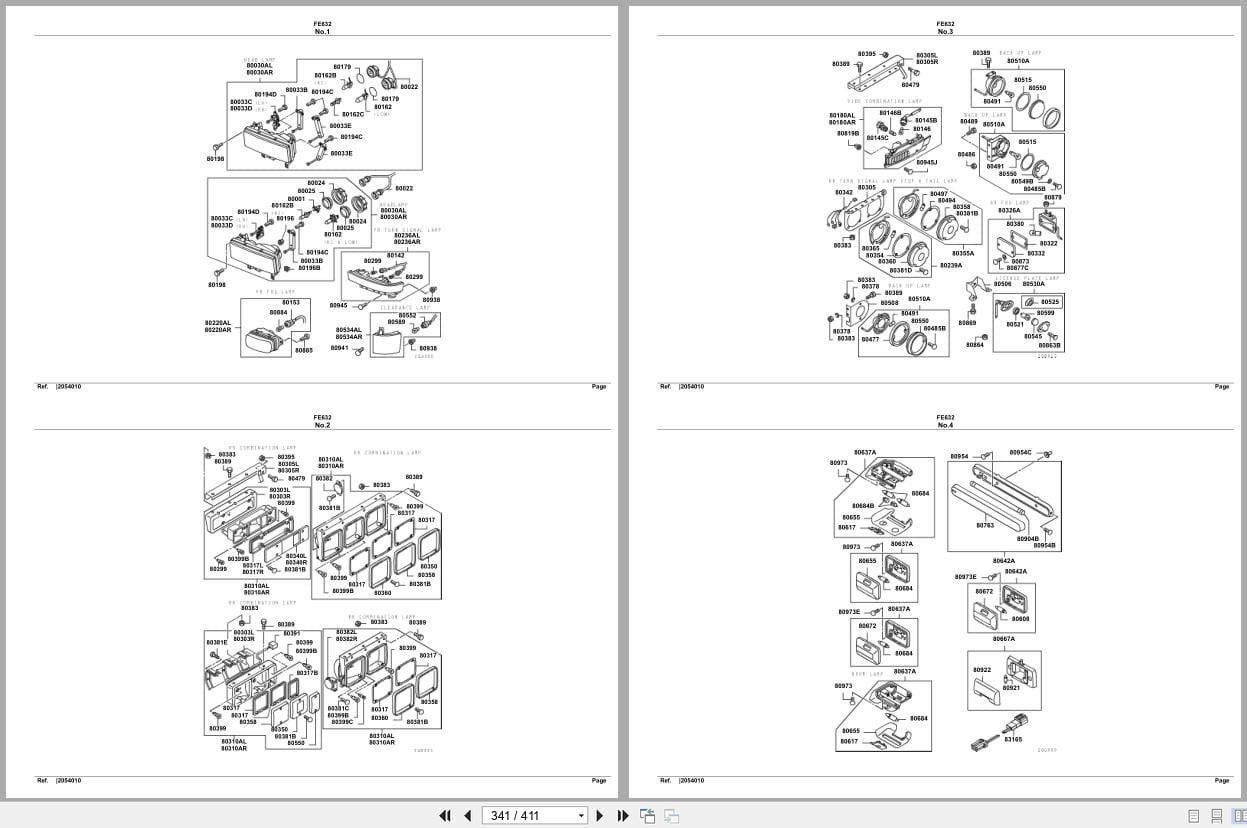 Mitsubishi Fuso Truck FE632 Spare Parts Catalog (2)